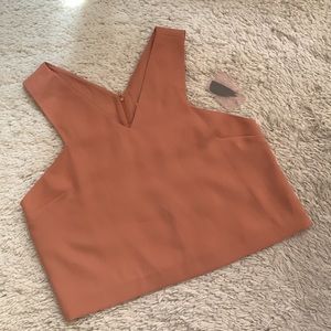 FOREVER 21 Peach Crop Tank